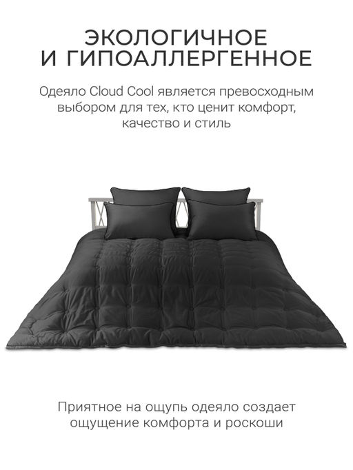 Одеяло Cloud Graphite 200х220 теплое 300г/м2 ЕС-5889 - Espera фото 3