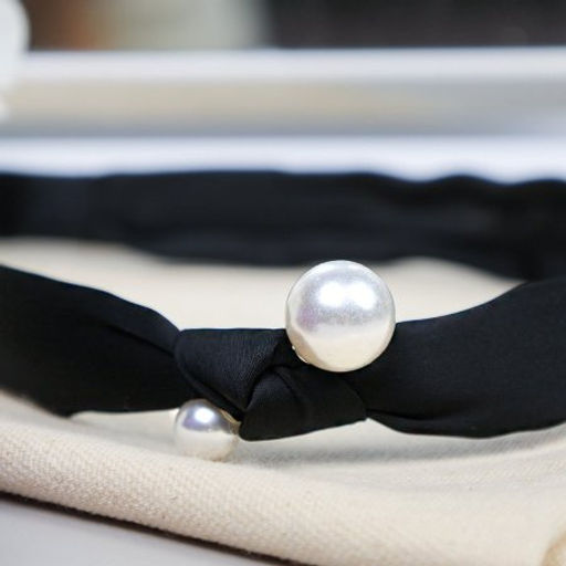 Ободок для волос / B243-2 /уп 20/48/черный - Галеонтрейд фото 2