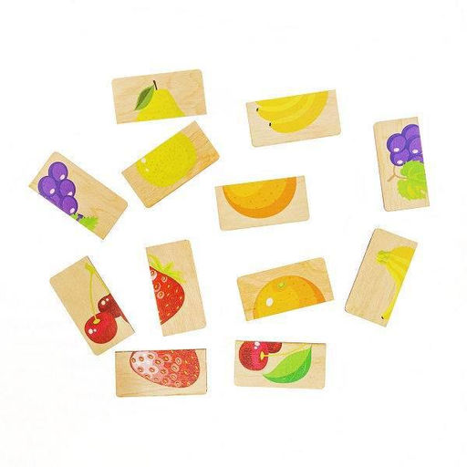 Игра развивающая деревянная Фрукты, ягоды - Десятое королевство фото 2