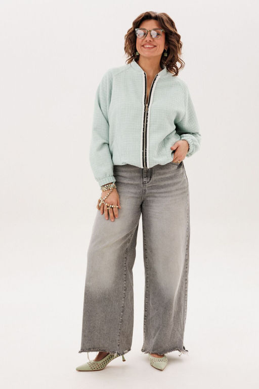 Бомбер ANELLI 1778.1 светло зеленый  фото 5