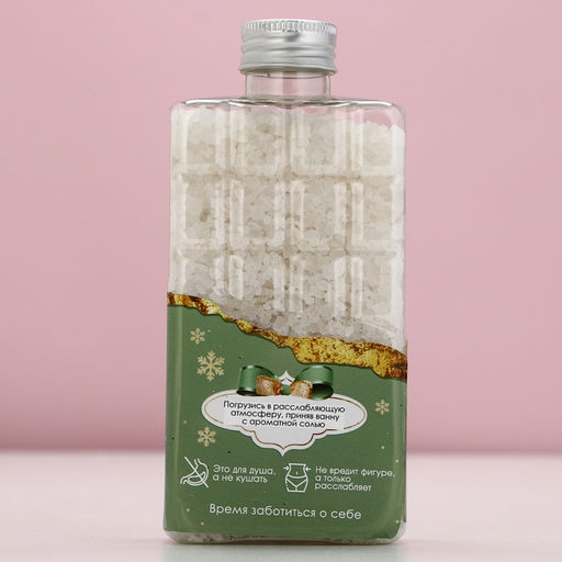 Соль для ванны «Верь в чудеса», 360 г, аромат миндаля, Чистое счастье