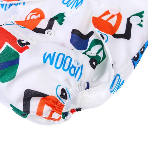 Многоразовый подгузник Машинки - Крошка я фото 12