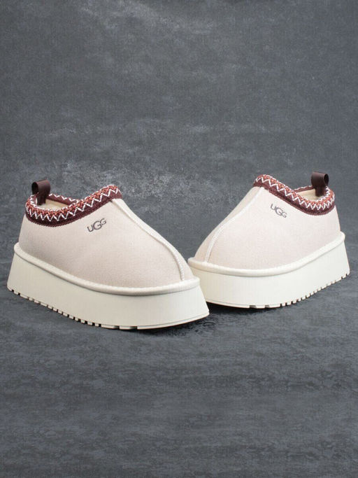 04-X85 BEIGE Угги зимние женские (натуральная замша, натуральная шерсть)