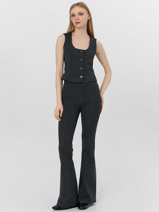 Жилет женский в полоску