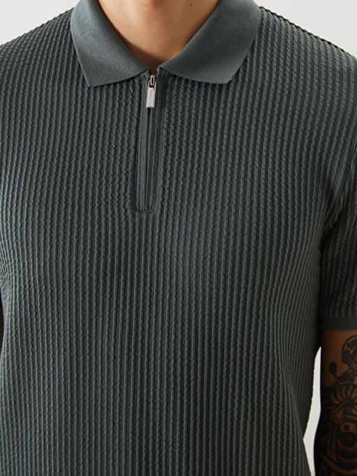 Polo Yaka K?sa Kollu Erkek Ti??rt