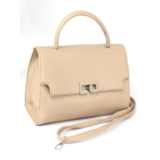 Сумка женская искусственная кожа Ch&K-8899, 1отд, плечевой ремень, бежевый SALE 260000