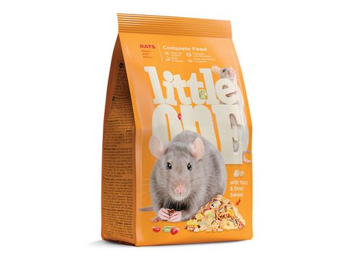 Корм Литтл Ван 400г д/крыс, 10