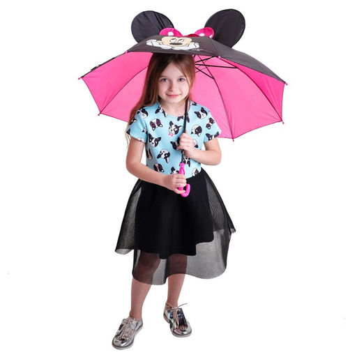 Зонт детский с ушами Минни Маус 70 см - Disney фото 13