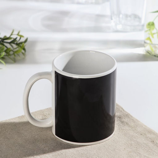 Кружка-хамелеон керамическая Доляна Джойстик, 350 мл, цвет чёрный  фото 2