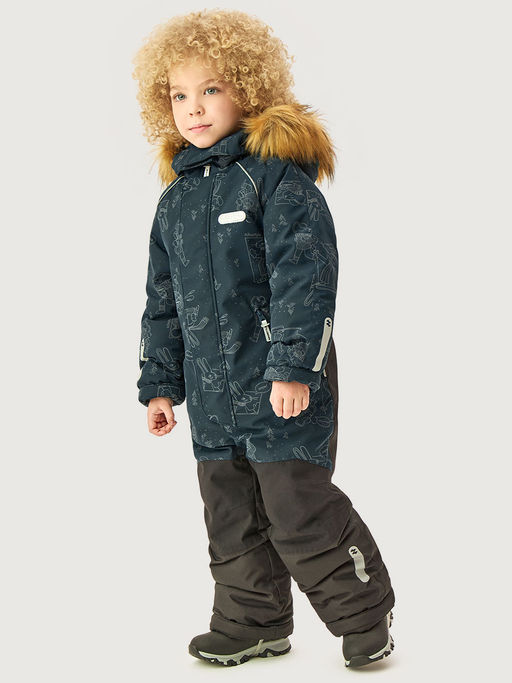 Комбинезон 8з0926 океан/черный