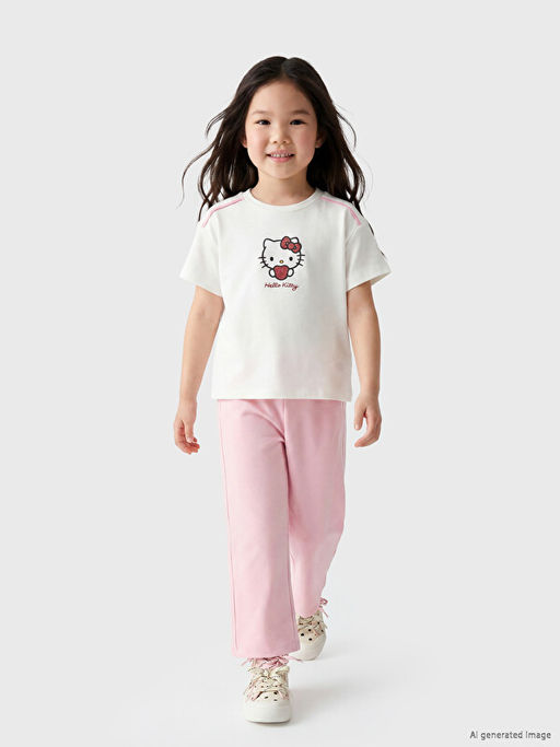 Hello Kitty Bask?l? K?z ?ocuk Tak?m