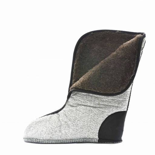 Сапоги Nordman Quaddro с защищенной подошвой ТЭП и шипами черные с желтым