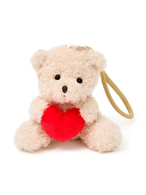 Мягкая игрушка на подвесе "Любимый медвежонок" 10 см
