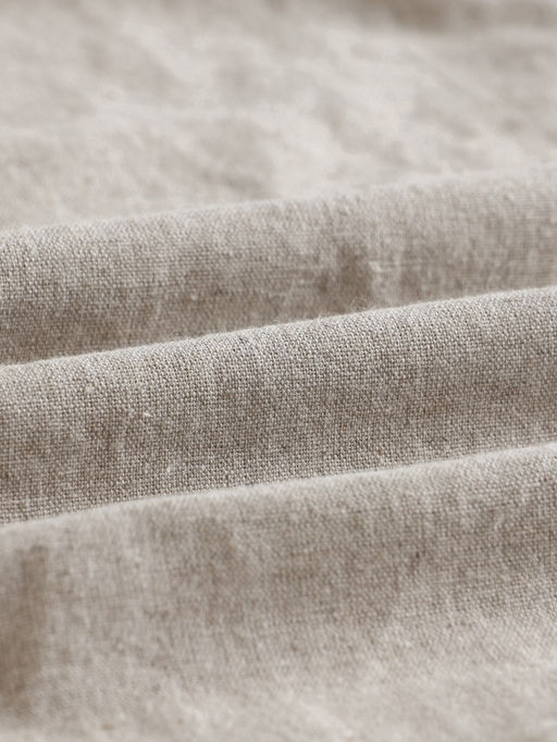 Простыня на резинке 2-спальная SL Home Linen collection, 180200+30 см, серая, полулён - Sima-land home фото 10