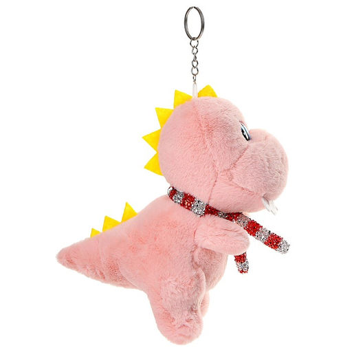 Мягкая игрушка Дракоша на брелоке, 18 см, цвет розовый - Simaland фото 2