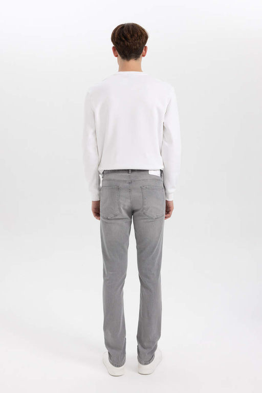 Pedro Slim Fit Джинсовые брюки узкого кроя с нормальной талией и узкими штанинами - Defacto фото 7