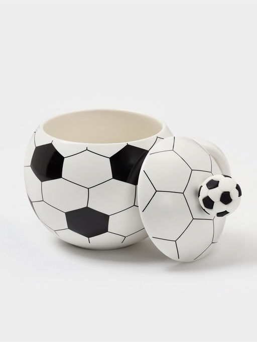 Кружка "Футбольный мяч"14х10х13 см