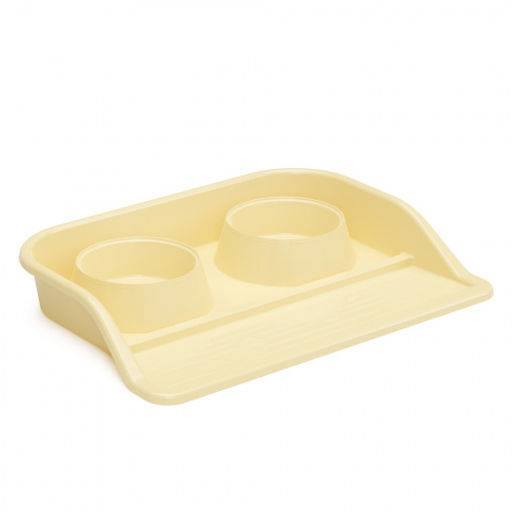 Набор мисок для дом. животных 0,3л с лотком М3183,,