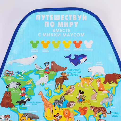 Незапинайка на автомобильное кресло,Путешествуй по миру, Микки Маус и друзья - Disney фото 3