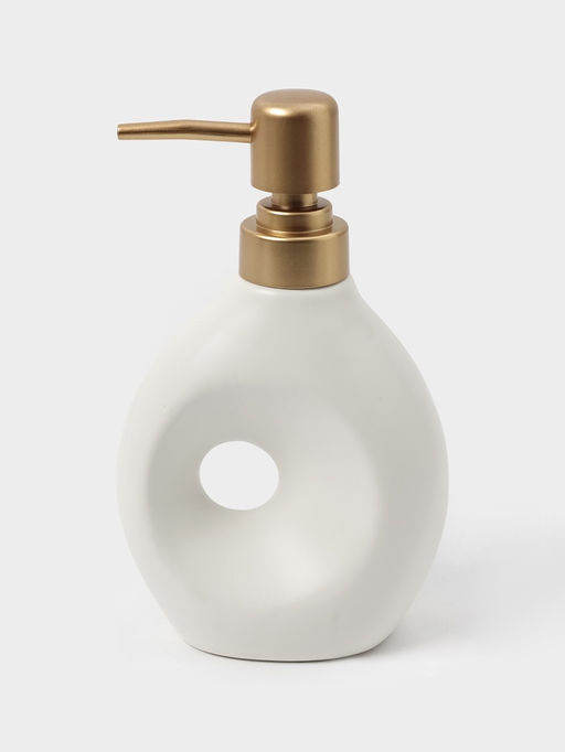 Набор для ванной Дуэт, 2 предмета: дозатор для мыла, диффузор, белый - Simaland фото 2