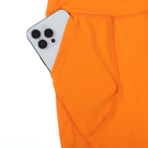 Легинсы женские спортивные ONLYTOP Comfort, размер 46 (L), оранжевые