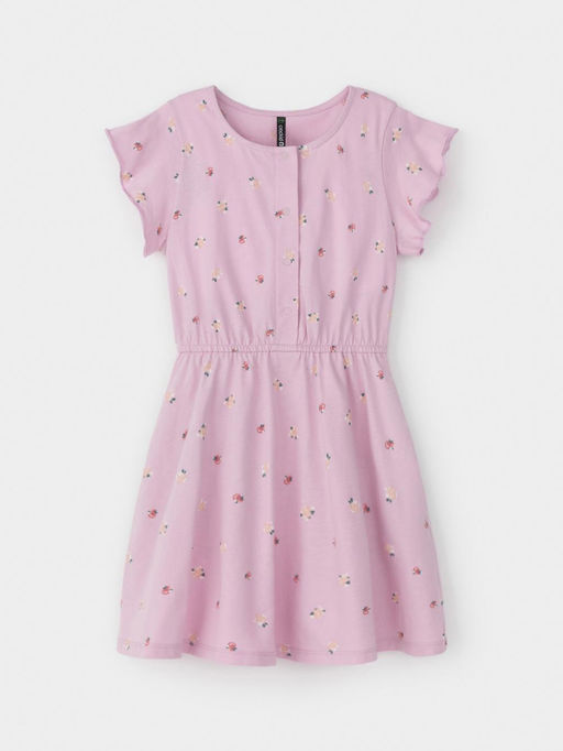 КР 5792-1/фламинго,мини розочки платье для дев