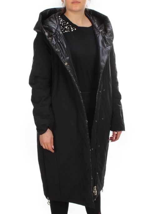 21085 BLACK Куртка зимняя двухсторонняя женская облегченная SNOW CLARITY