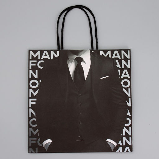 Пакет подарочный, упаковка, Стиль, 22?22?11 см