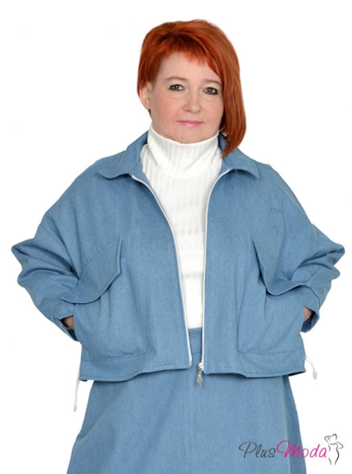Жакет Модель №1133 размеры 44-84 - Plusmoda фото 10