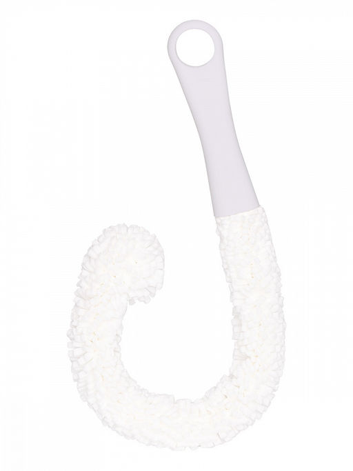 Щетка (ершик) для мытья стаканов и бутылок белый полиуретан, ПП - Denastia фото 2