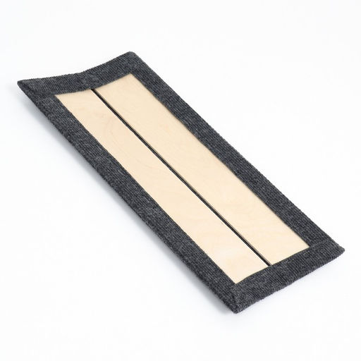 Когтеточка двойная Пижон, ковролин, 45 х 20 см, серая - Simaland фото 3