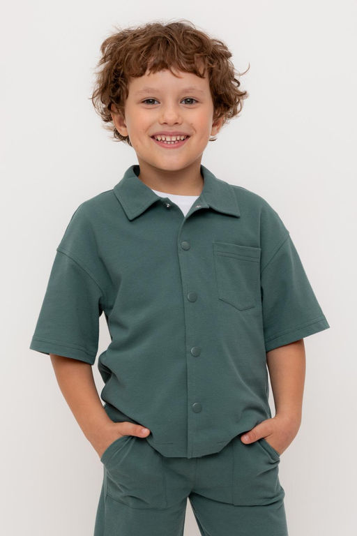 КР 302730/темный малахит к556 рубашка для мал