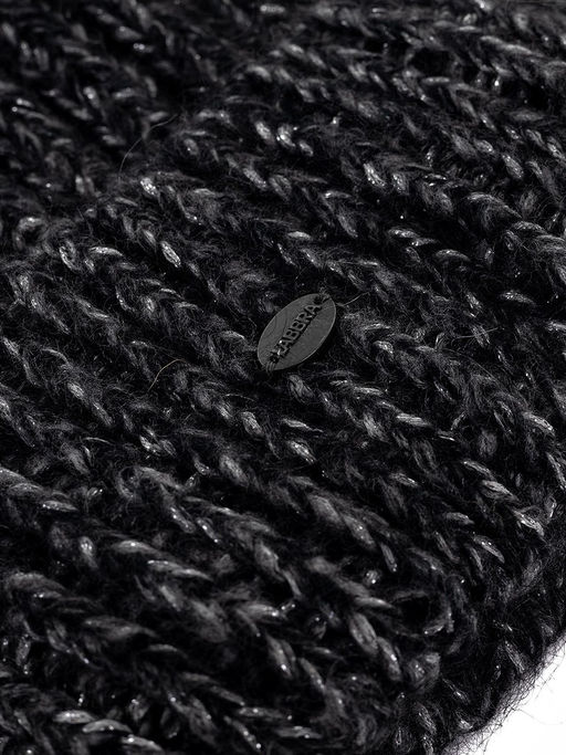 Шапка жен. мох+шерсть+виск+люр LB-BR55034 black/grey - Labbra фото 7