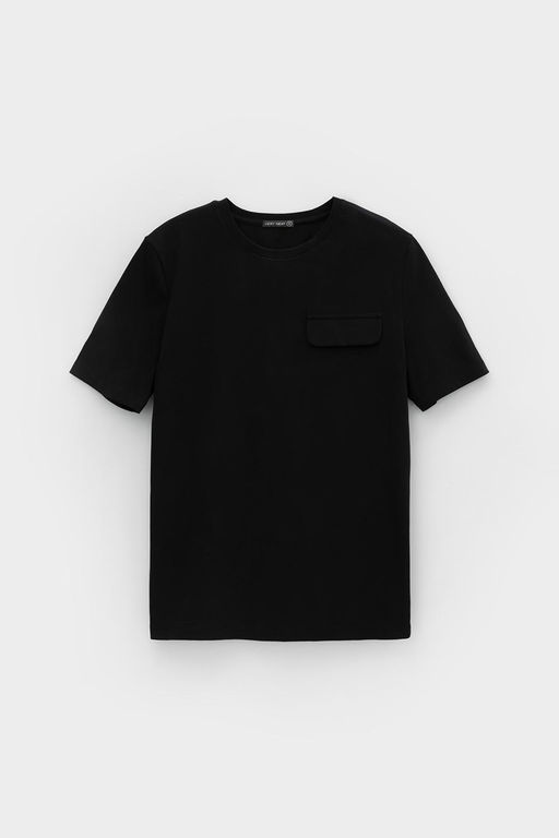 Футболка женская Very Neat ЕВТ 3201 темный черный из хлопка  фото 5