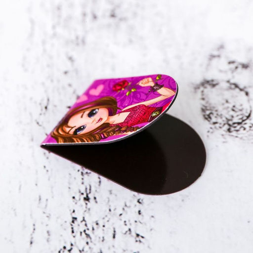 Закладки магнитные для книг, 6 шт Будь красивой и умной