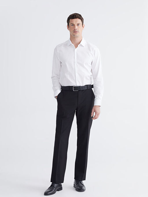 Slim Fit Gabardin Erkek G?mlek