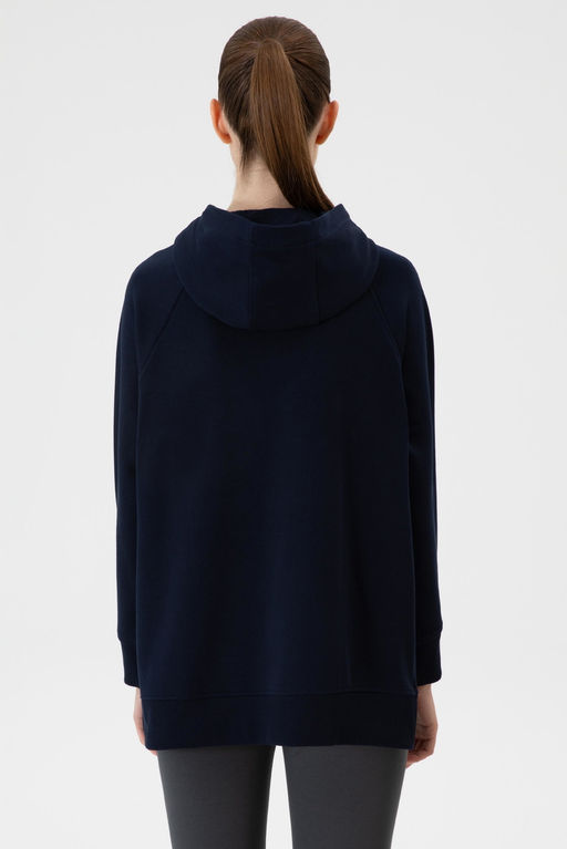 Kad_n Lacivert Sweatshirt Sepette S_rpriz _ndirim - U.s. polo assn фото 5