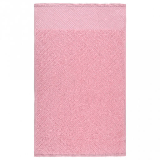 Полотенце махровое "Вологда" 35х60см, гладкокрашенное, 400г/м2, пыльная роза (Россия)