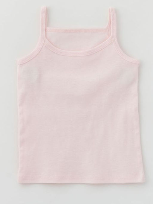 Майка для девочки из рибаны, розовый - Lesi kids фото 10
