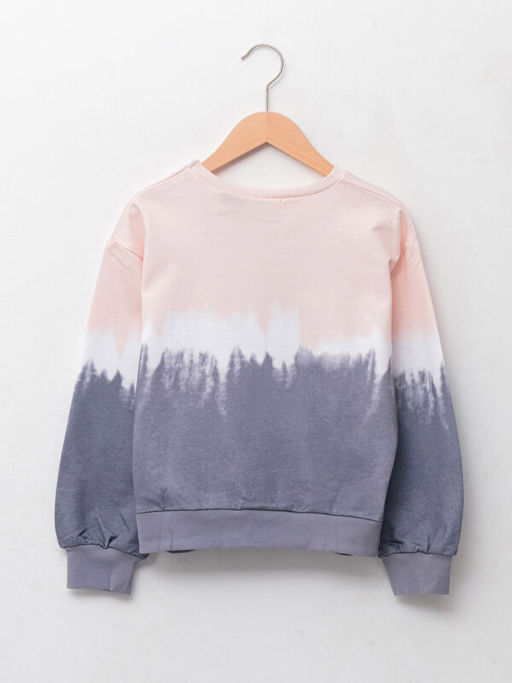 Bisiklet Yaka Mickey Mouse Bask?l? Uzun Kollu K?z ?ocuk Sweatshirt - Waikiki фото 2