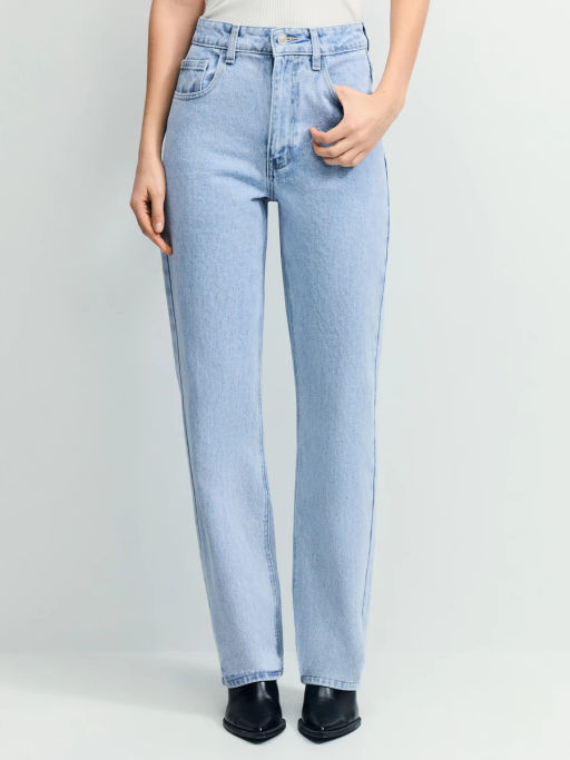 Джинсы straight с высокой посадкой / Zarina  фото 2