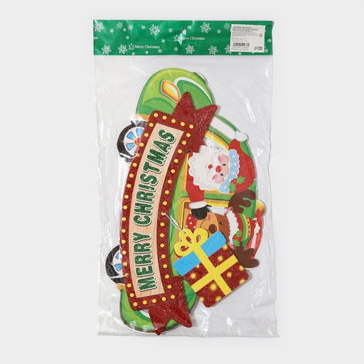 Новогоднее украшение настенное Merry Christmas, подвеска, 45?38.5 см