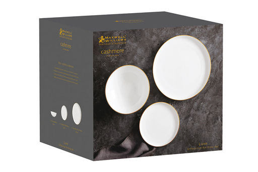 Обеденный набор Кашемир Голд, 4 персоны, 12 предметов - Maxwell & Williams фото 12