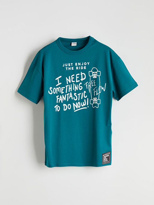 Bisiklet Yaka Erkek ?ocuk Ti??rt