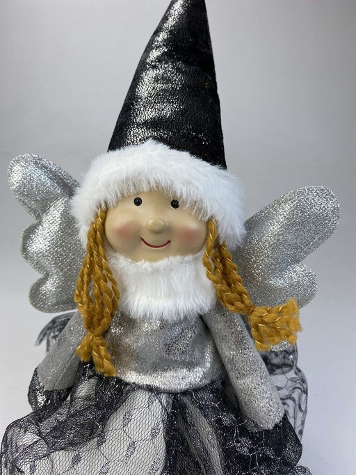 Кукла фея серебристая 60см - Family фото 2