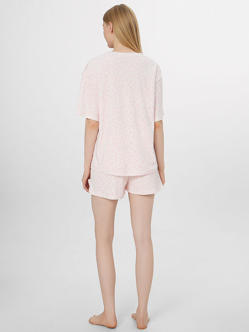 Комплект домашний женский розовый