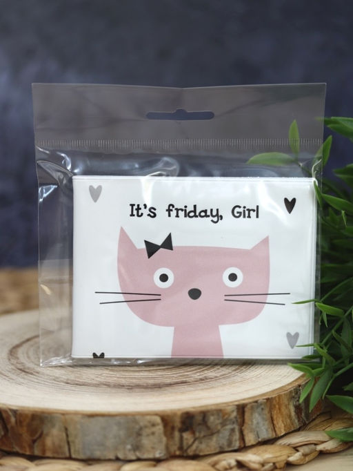 Обложка для студенческого Its friday, Girl, плотность 600 мкм