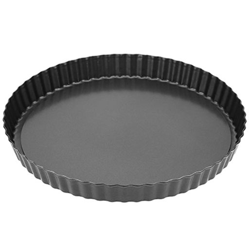 Форма для выпечки с тефлоновым покрытием д24см h2,5см, съемное дно (Китай)