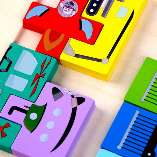 Пазл-тетрис Транспорт 30 15 1 см - Simaland фото 4