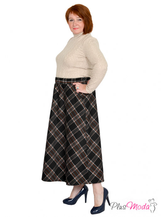 Юбка Модель №966 размеры 44-84 - Plusmoda фото 10